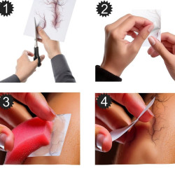 Tatuaje de venas | Ducaval | Envías 24/48 horas 