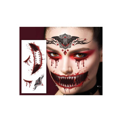 Tatuaje de cara de vampiro | Ducaval | Envías 24/48 horas 