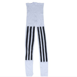 Pantys rayas verticales blancas y negras | Ducaval | Envías 24/48 hor
