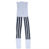 Pantys rayas verticales blancas y negras | Ducaval | Envías 24/48 hor