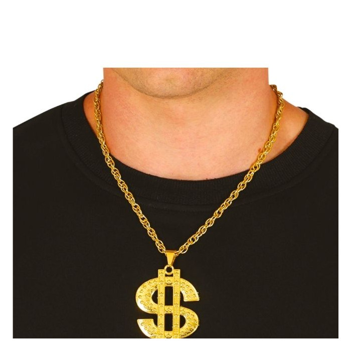 Collar dollar metálico 6.5cm | Ducaval | Envías 24/48 horas 