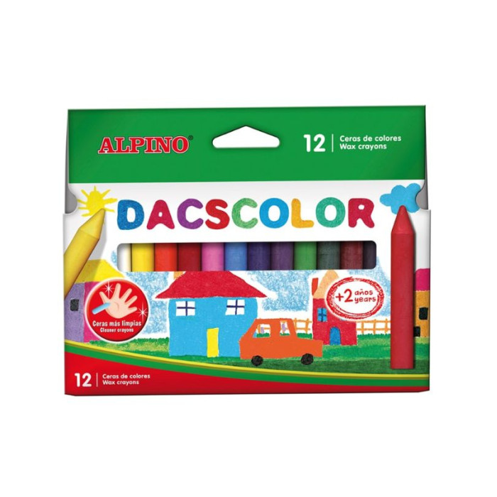 12 Ceras Dacscolor | Ducaval | Envías 24/48 horas 