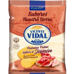 Patata ondulada jamón 120g | Ducaval | Envías 24/48 horas 