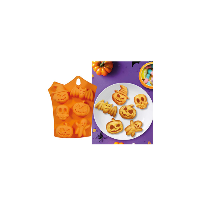 MOLDE 6 GALLETAS HALLOWEEN | Ducaval | Envías 24/48 horas 