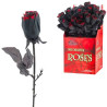 ROSA POLIESTER NEGRO 46 X 4 X 4 CM | Ducaval | Envías 24/48 horas 