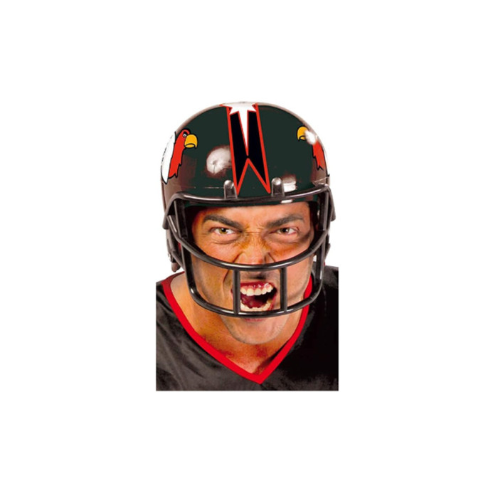  Casco futbol americano negro adulto | Ducaval | Envíos 24/48 horas 