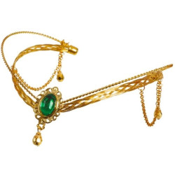 Diadema medieval metálica oro | Ducaval | Envías 24/48 horas 