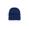 Gorro de lana azul marino