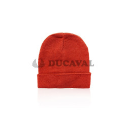 Gorro de lana rojo