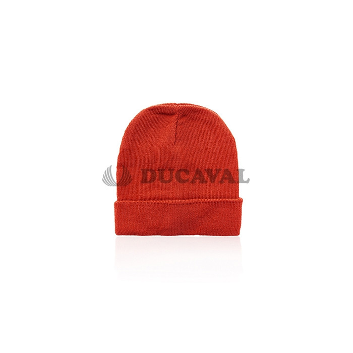 Gorro de lana rojo