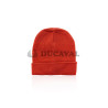 Gorro de lana rojo
