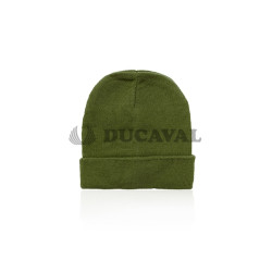 Gorro de lana verde