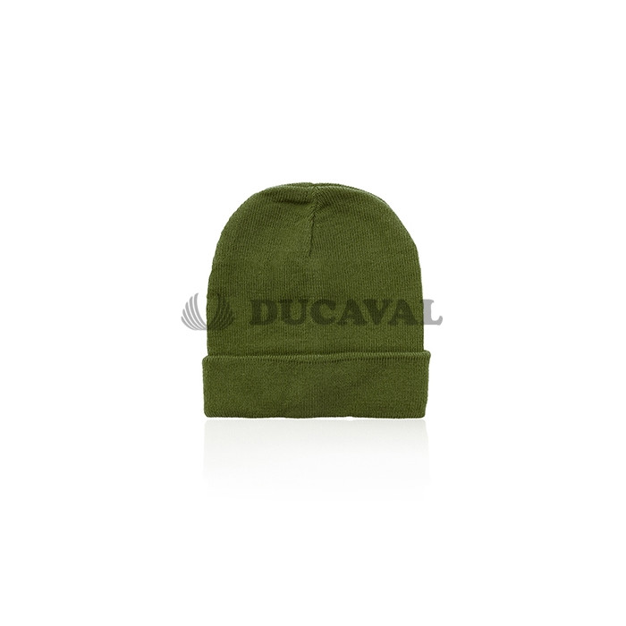 Gorro de lana verde