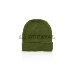 Gorro de lana verde