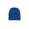 Gorro de lana azul