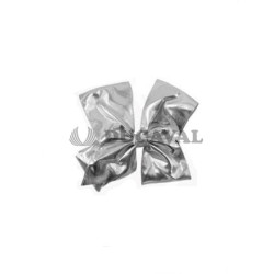 Lazo lame plata 16cm