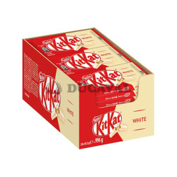 Kit kat 4 fingure white 24ud  Disfraces Ducaval