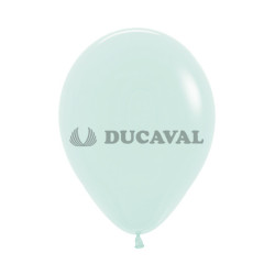 Globo látex pastel verde 30cm 50 unidades. Ducaval envios 24/48 horas