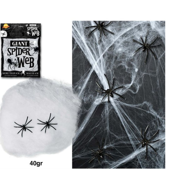 Bolsa telaraña blanca 20gr | Ducaval | Envios 24/48 horas