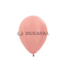 Globos látex metal rosa dorado 30cm 50 unidades | Ducaval | Envíos 24