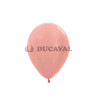 Globos látex metal rosa dorado 30cm 50 unidades | Ducaval | Envíos 24