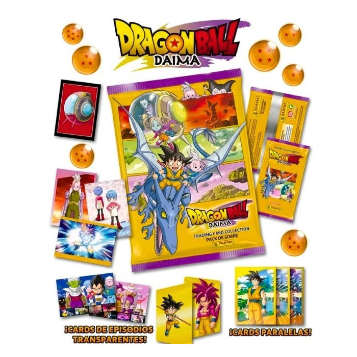 Sobre cromos Dragon Ball Daima | Ducaval | Envías 24/48 horas 