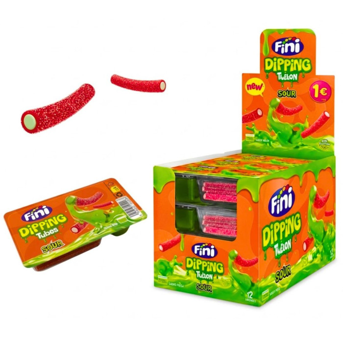 Dipping tubes fresa melón halal 60g | Ducaval | Envías 24/48 horas 