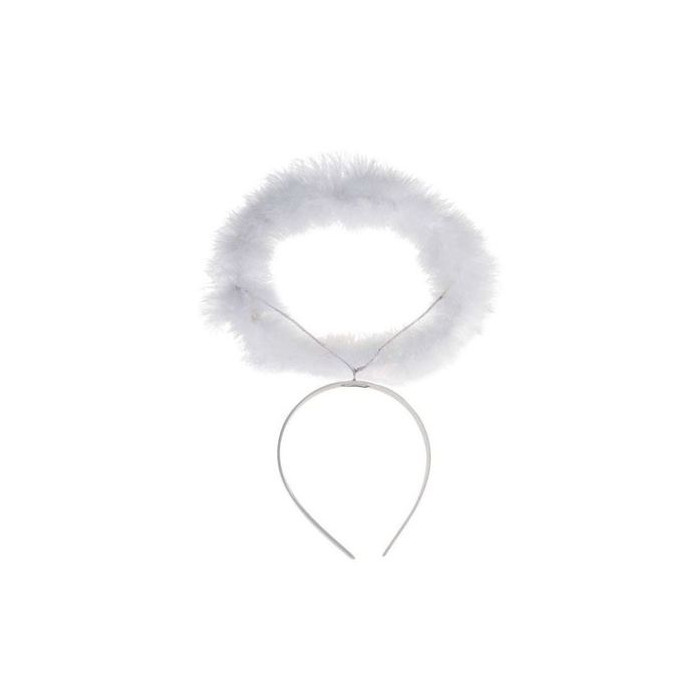 Diadema ángel blanca