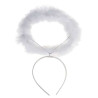 Diadema ángel blanca