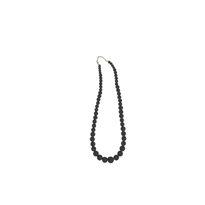 Collar sevillana largo negro | Ducaval | Envíos 24/48 horas