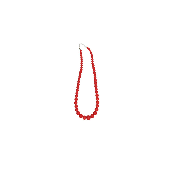 Collar sevillana largo rojo | Ducaval | Envíos 24/48 horas