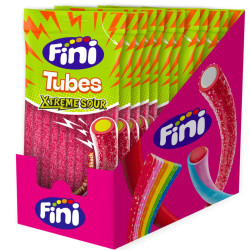 Tubes xtrem sour fresa melón 12x90gr | Ducaval | envíos 24/48 horas
