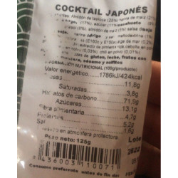 Cocktail japones 0.5kg | Ducaval | Envías 24/48 horas 