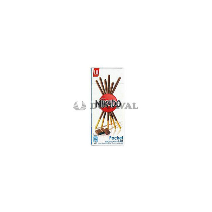 Mikado chocoleche pocket galleta 24 u. Ducaval 2448h envios