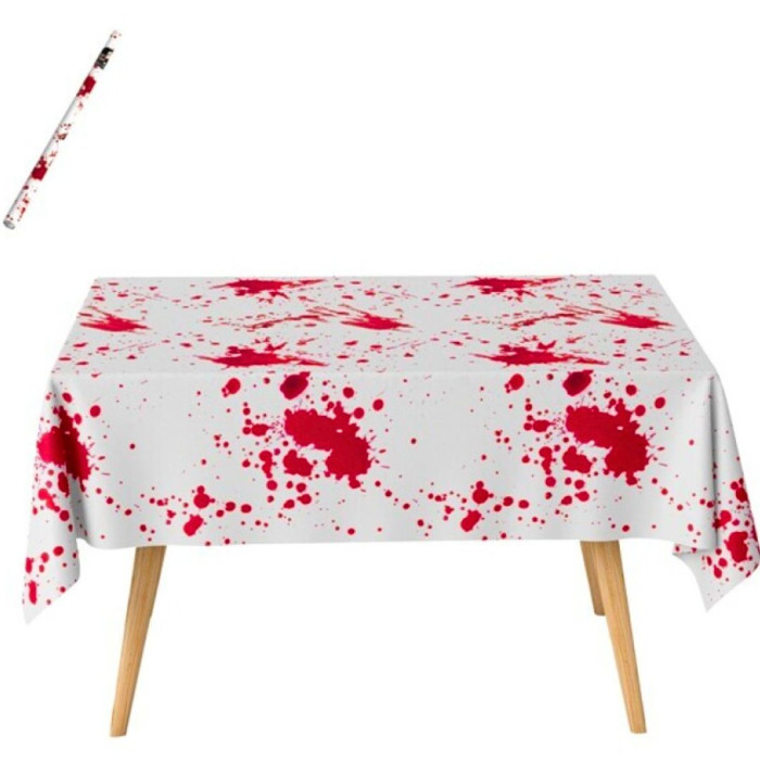 Rollo mantel papel sangriento 1.2x5mts I Ducaval I Envíos 24/48 horas