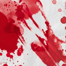 Servilleta doble capa sangre 33x33cm 30ud I Ducaval I Envíos 24/48 ho
