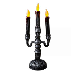 Candelabro 3 velas con luz | Ducaval | Envías 24/48 horas