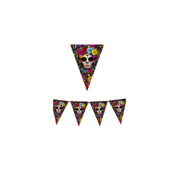 Banderines Catrina 3mts  | Ducaval | Envíos 24/48 horas