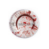 Platos sangre 23cm 8 unidades  Disfraces Ducaval