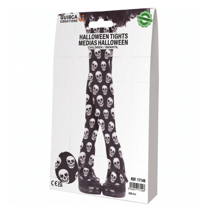 Pantys Calaveras Infantil | Ducaval | Envios en 24/48 horas.