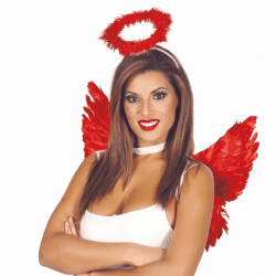 Diadema De Ángel Roja |Ducaval | Envíos 24/48 horas