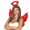 Diadema De Ángel Roja |Ducaval | Envíos 24/48 horas