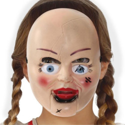 Máscara muñeca terror inf | Ducaval | Envías 24/48 horas 