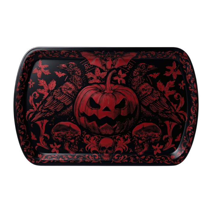 Bandeja De Calabaza Gotica 39x24cm  | Ducaval | Envías 24/48 horas 