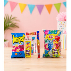 Surtido de chuches mediano  Bolsas chuches cumpleaños  Ducaval