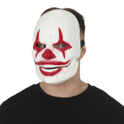 Mascara payaso sonriente pvc | Ducaval | Envías 24/48 horas 