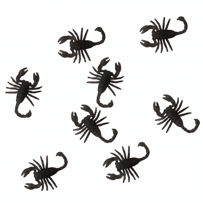 Bolsa Escorpiones 8ud 6cm | Ducaval | Envíos 24/48 horas