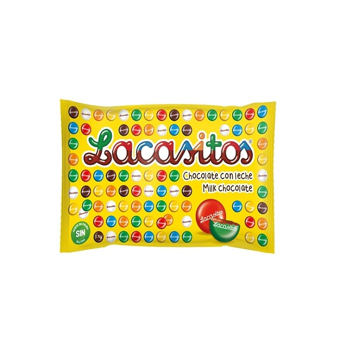 Lacasitos colores granel 1kg | Ducaval | Envíos 24/48 horas
