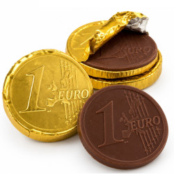 monedas chocolate con leche 300ud I Ducaval I Envíos 24/48 horas