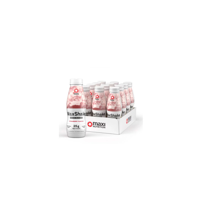 Mashare protein milkshake strawberry | Ducaval | Envías 24/48 horas 